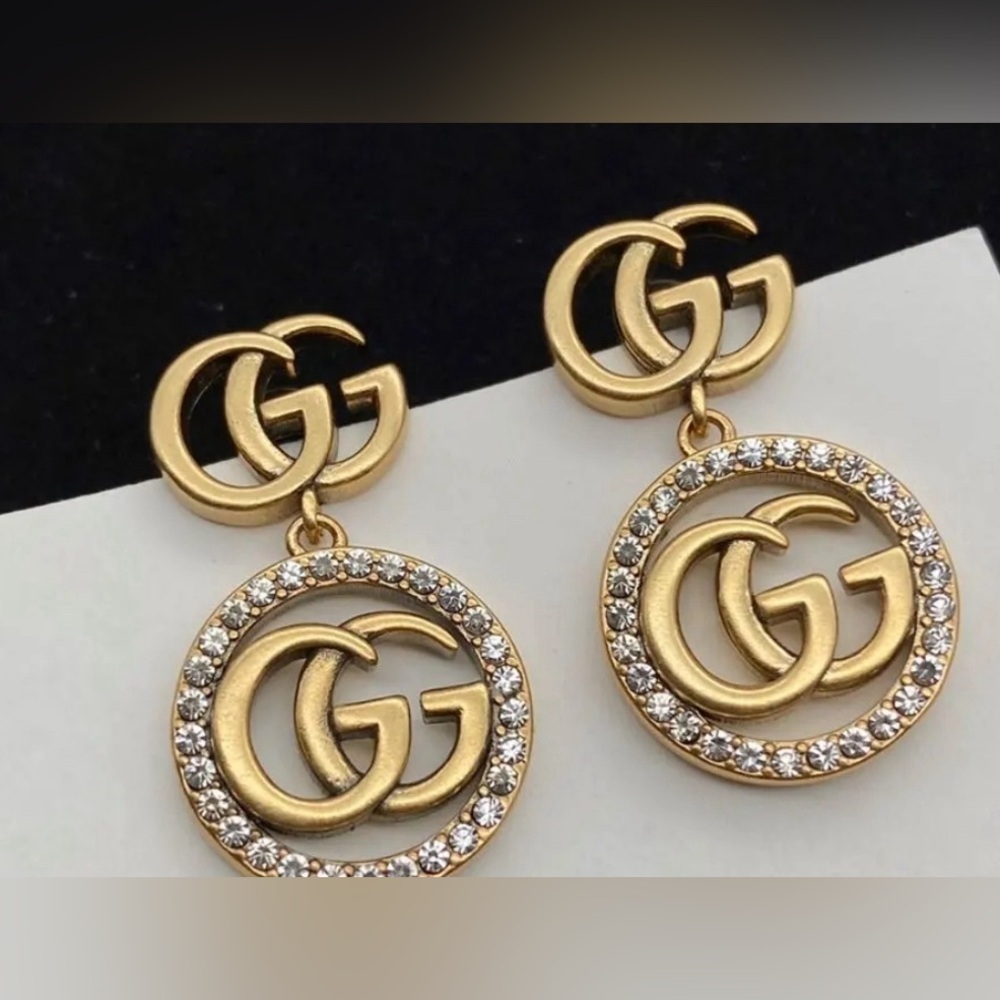 GG Earring w/Bling